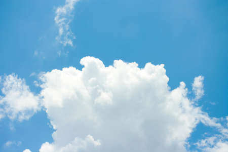 cloud in blue skyの写真素材