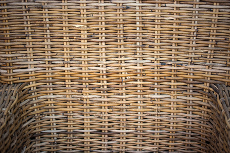 rattan chair texture backgroundの写真素材