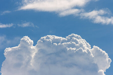 blue sky with cloud, sky backgroundの写真素材