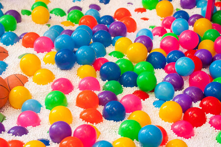 Colorful Balls Abstract Background.の写真素材