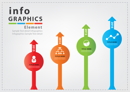 Abstract business infographics Vector Designのイラスト素材