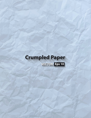 crumpled paper Vector backgroundのイラスト素材