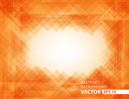 orange technology abstract backgroundのイラスト素材