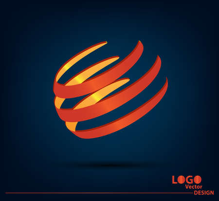 Abstract icon vector design templateのイラスト素材
