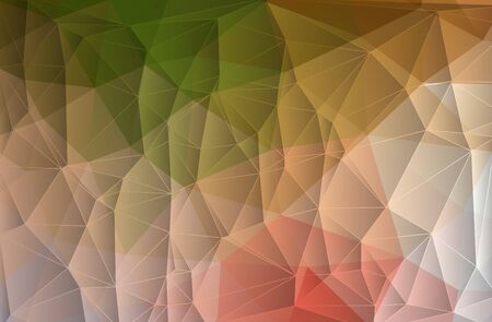 Abstract modern geometric background consists of trianglesのイラスト素材