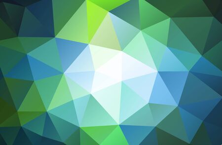 Abstract modern geometric background consists of trianglesのイラスト素材