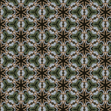 Abstract pattern design background from geometric shape, You can use this pattern background for your fabric pattern or interior wallpaper pattern.の写真素材