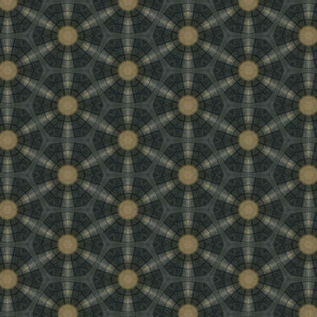 Circle and hexagon geometric pattern background design. You can use this geometric pattern...