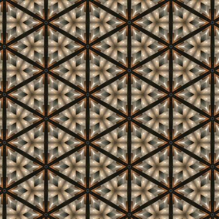 Abstract geometric pattern background design. You can use this geometric pattern background for your fabric pattern or interior wallpaper.の写真素材