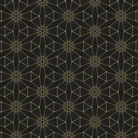 Flower or star shape pattern design for fabric pattern and interior allpaper pattern w.の写真素材
