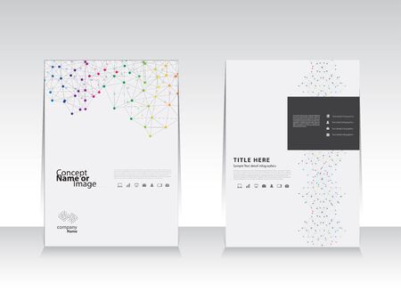 Business brochure design  templateのイラスト素材