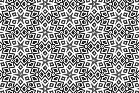 illustration of Fabric or tile pattern design. You can use this pattern for your  interior graphic design wallpaper.の写真素材