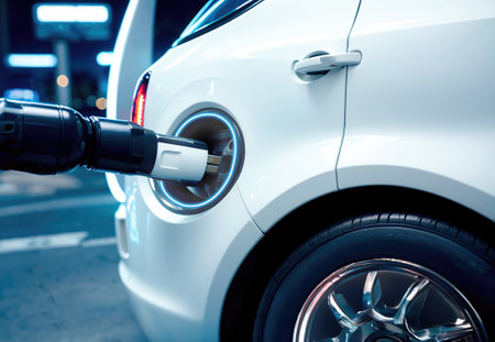 Embracing Sustainable Mobility: Electric Vehicle Charging Infrastructure Fuels EV Revolutionの素材