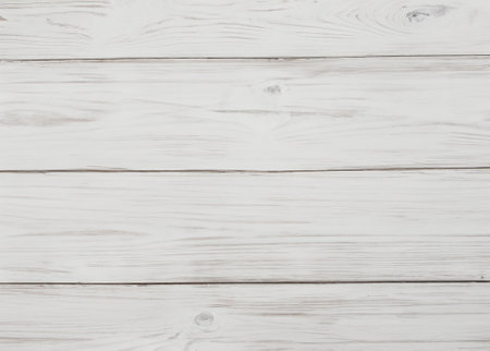 White old oak wooden backgroundの素材