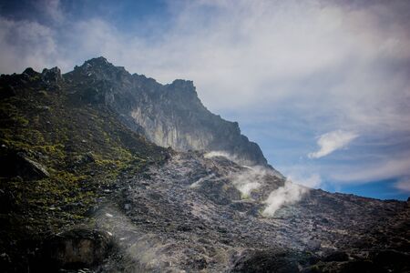 sibayak trekkingの写真素材