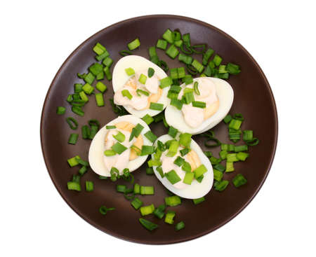 boiled eggの写真素材