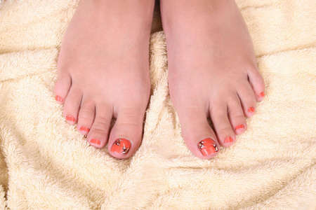 woman's feetの写真素材