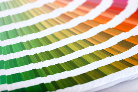 Color guide to match colors for printing