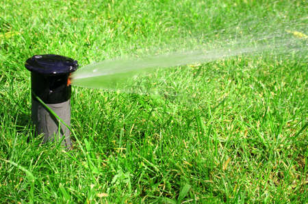 Lawn Sprinklerの写真素材