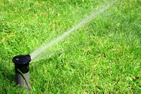 Lawn Sprinklerの写真素材