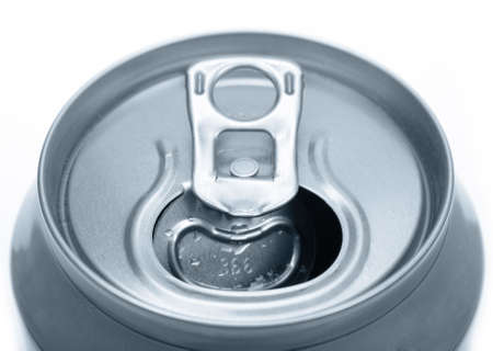 close up of an opened tin can