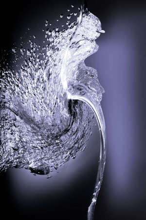 Water splashの写真素材