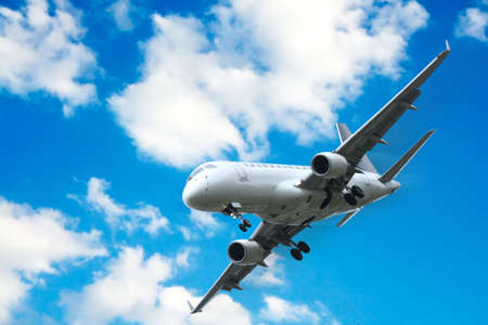  Commercial aircraft taking offの写真素材