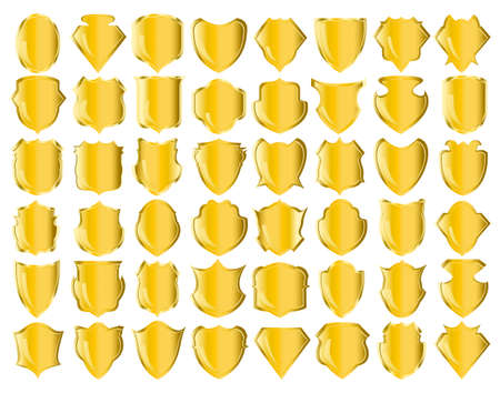 golden shieldsの写真素材