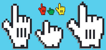 hand cursorのイラスト素材