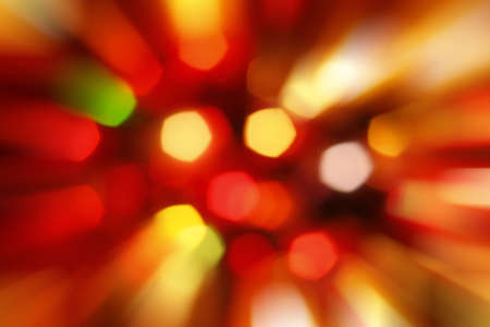 Glowing Christmas light - Blur abstract color backgroundの写真素材