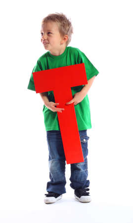 Letter T  - See all letters in my Portfolioの写真素材
