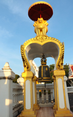Beliefs of Buddhism Chimes expresses faith in the Buddha  It also results in good fortune の写真素材
