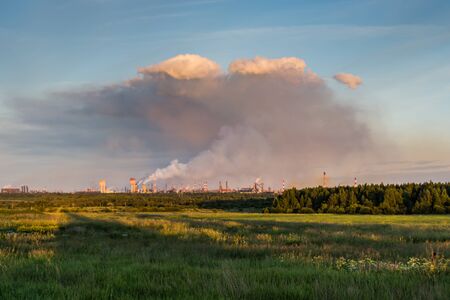 The industrial landscapeの写真素材