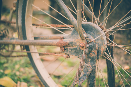 Vintage bicycle  - vintage effect filter style