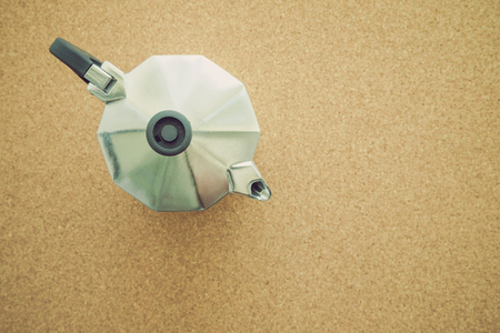 Coffee pot ware - Retro filter effect & selective focusの写真素材