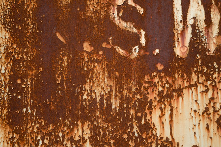 Abstract rusty metal surface texture background