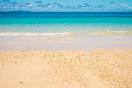 Beautiful tropical island beach - Phuket Thailandの写真素材