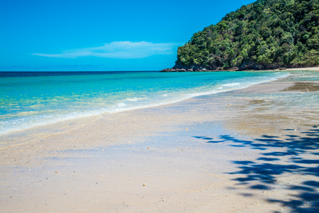 Beautiful tropical island beach - Phuket Thailandの写真素材