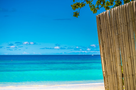 Beautiful tropical island beach - Phuket Thailandの写真素材