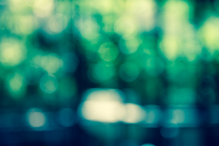 Abstract green bokeh backgroundの写真素材