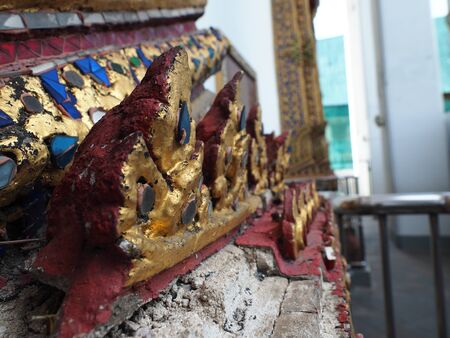 Wat Kalayanamitr Varamahavihara is a Buddhist temple in Bangkokの写真素材