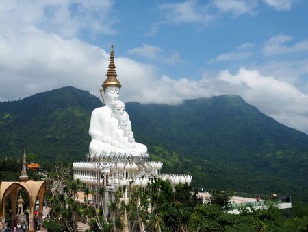 Wat Pha Sorn Kaew, also known as Wat Phra Thart Pha Kaew, is a Buddhist monastery and temple in Khao Kor, Phetchabun, in north-central Thailandの写真素材