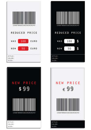 price tagのイラスト素材