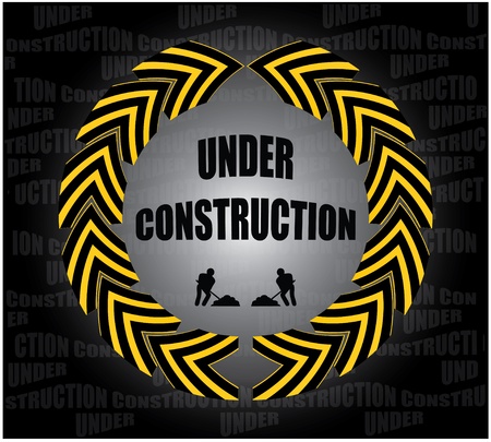 under constructionのイラスト素材