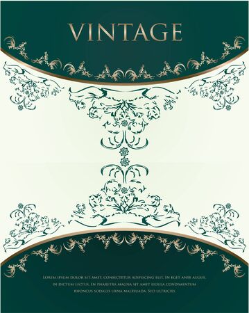 Vintage background のイラスト素材