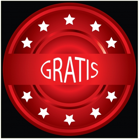 red vector ticketのイラスト素材