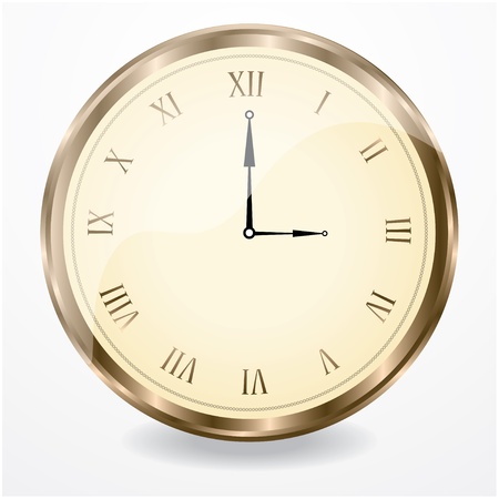 Antique clockのイラスト素材