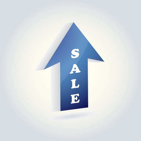 blue arrowのイラスト素材