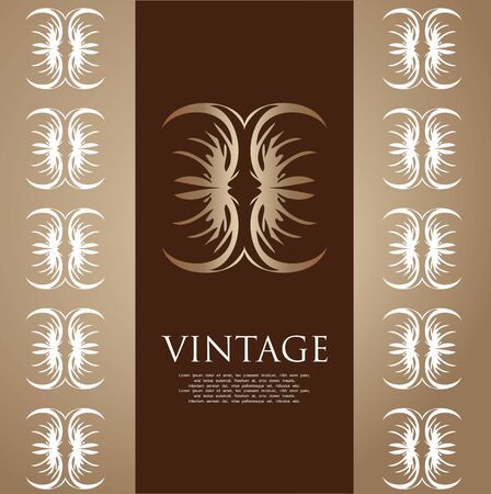 vintage coverのイラスト素材