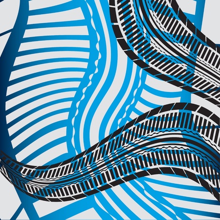 Tire background のイラスト素材